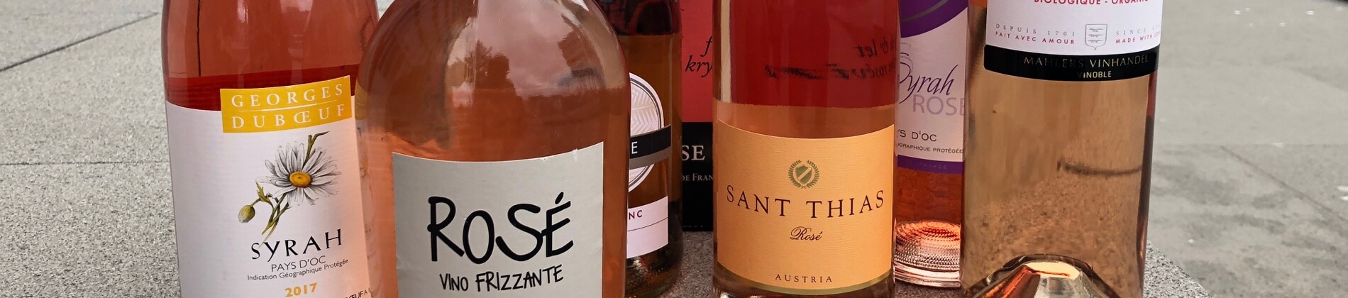 Smagstest: Her er sommerens bedste rosévin